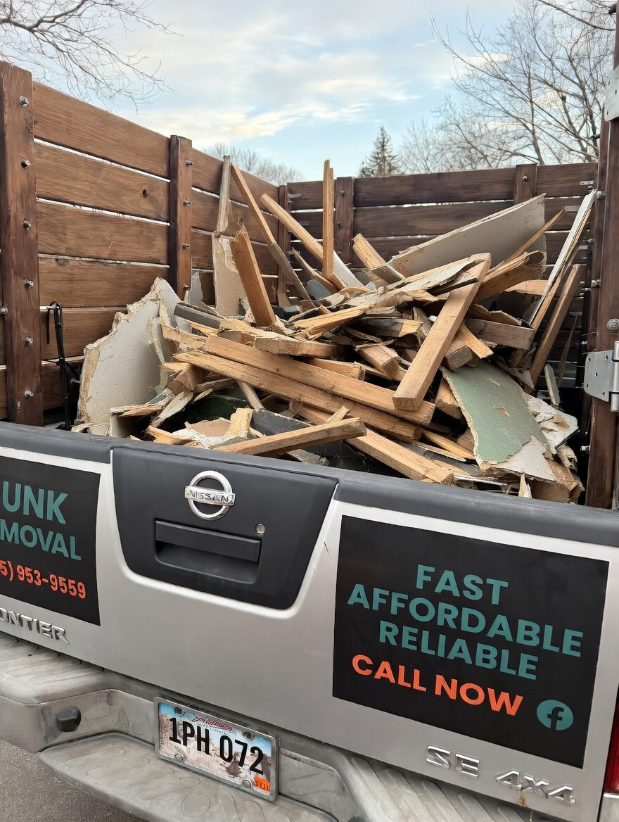 Construction debris removal