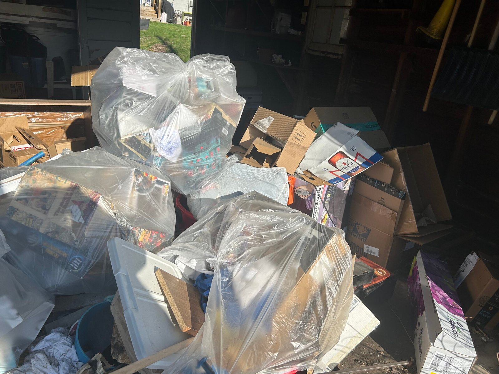 Before junk removal