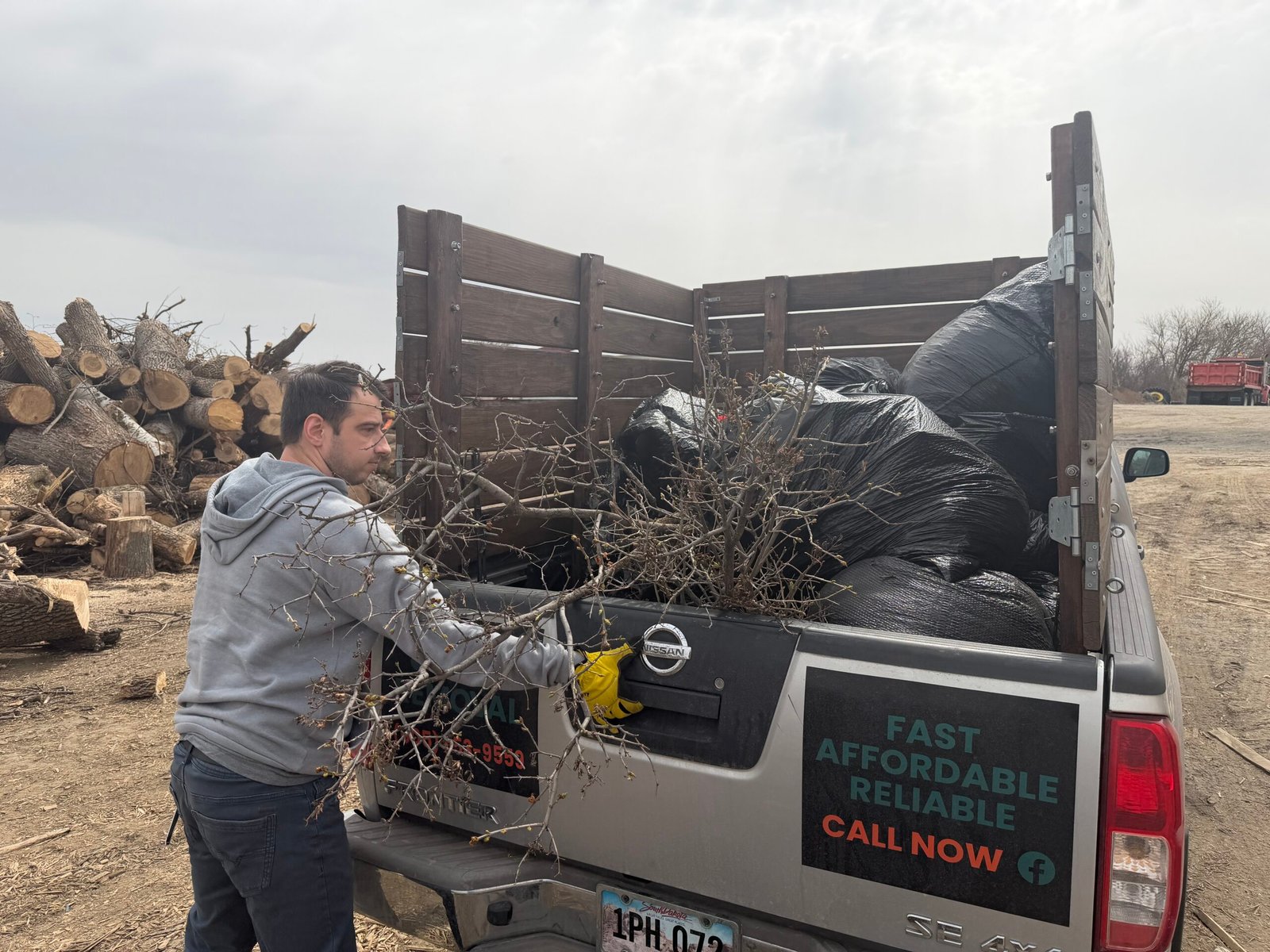 Yard waste removal